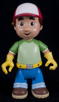 Fisher Price Disney Handy Manny Lets Go to Work Interactive Talking Doll Fi
